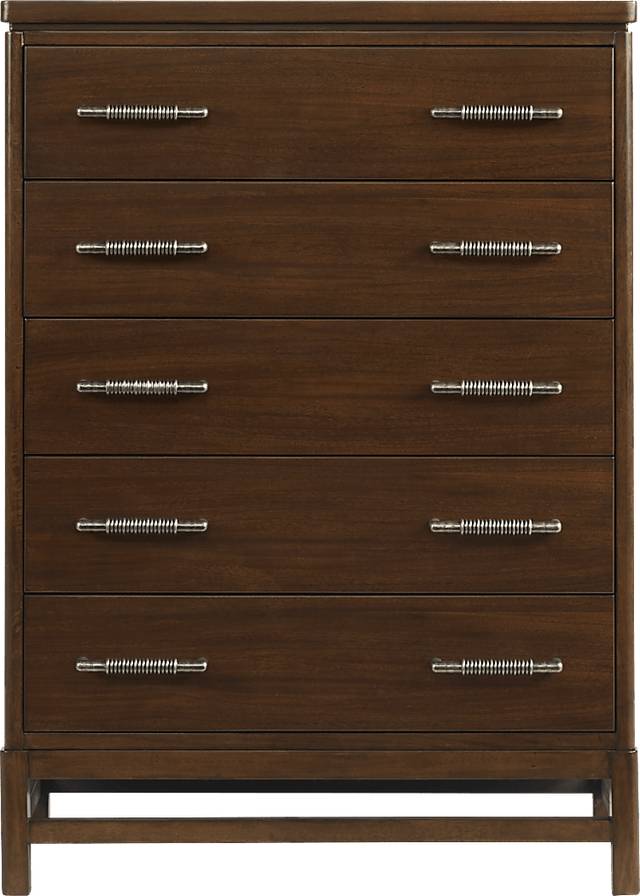Cindy Crawford Home Golden Isles Tobacco Chest - Thumbnail - Image 1