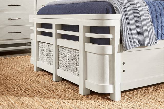 Golden Isles White 3 Pc Queen Panel Bed - Thumbnail - Image 3