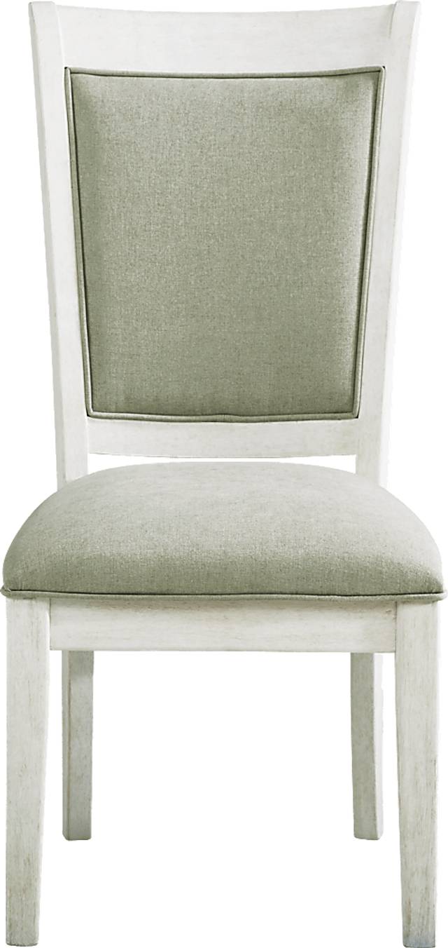Cindy Crawford Home Golden Isles White Side Chair - Thumbnail - Image 2