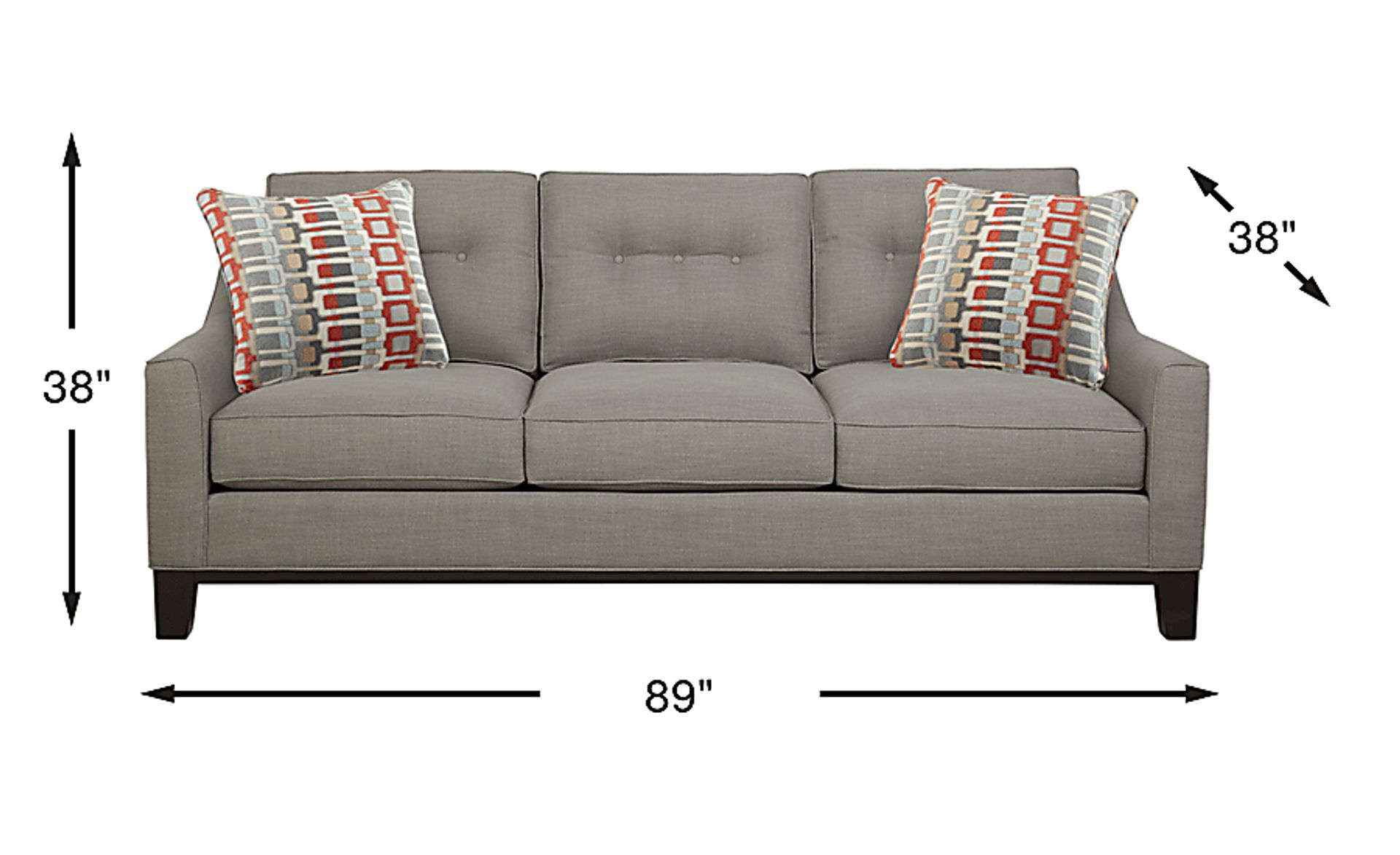 Dimension Image. Please refer to the Dimension Tab on this page for dimension details.