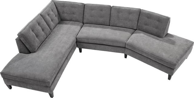 Cindy Crawford Home Gramercy Place 2 Pc Sectional - Thumbnail - Image 1