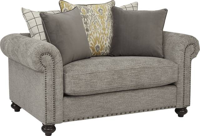 Cindy Crawford Home Greenwich Pointe Gray 8 Pc Living Room - Thumbnail - Image 9