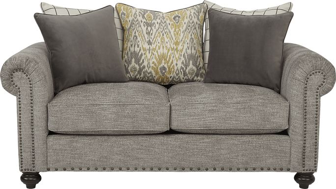 Cindy Crawford Home Greenwich Pointe Gray Loveseat