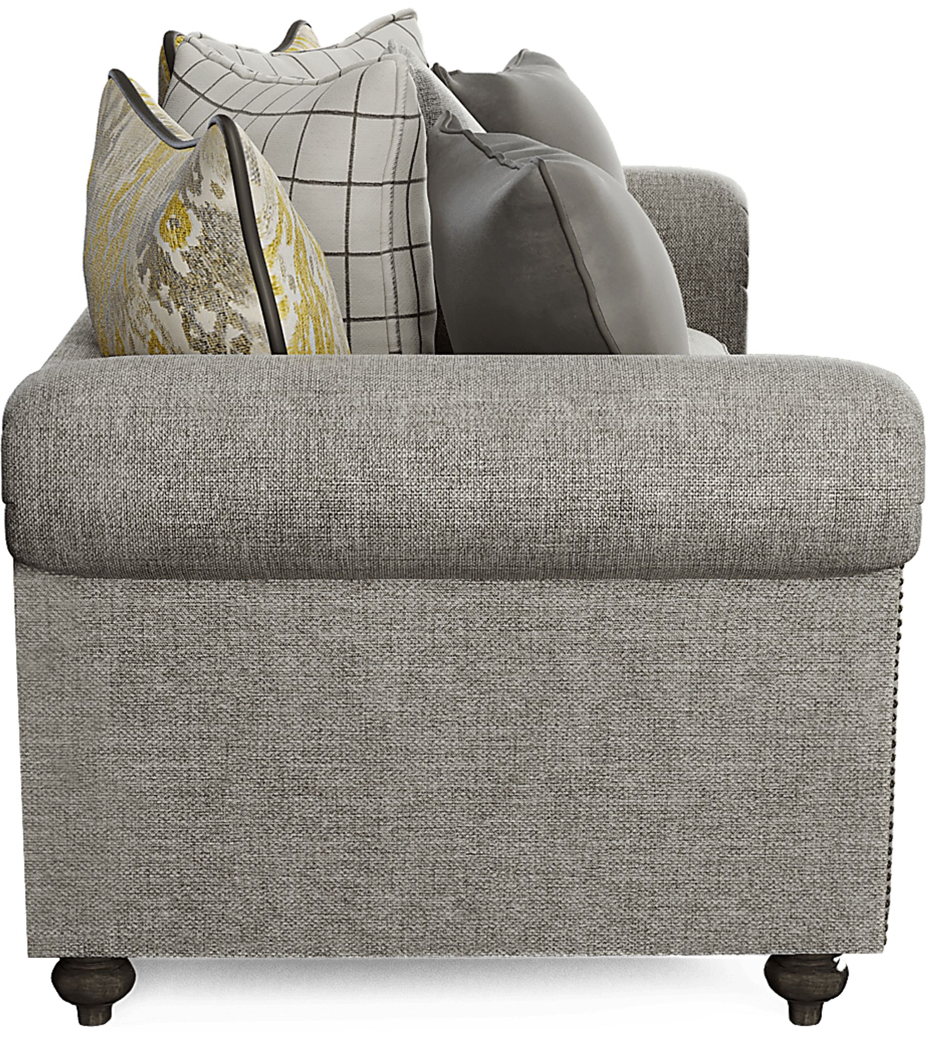 Cindy Crawford Home Greenwich Pointe Gray 7 Pc Living Room - Image 4