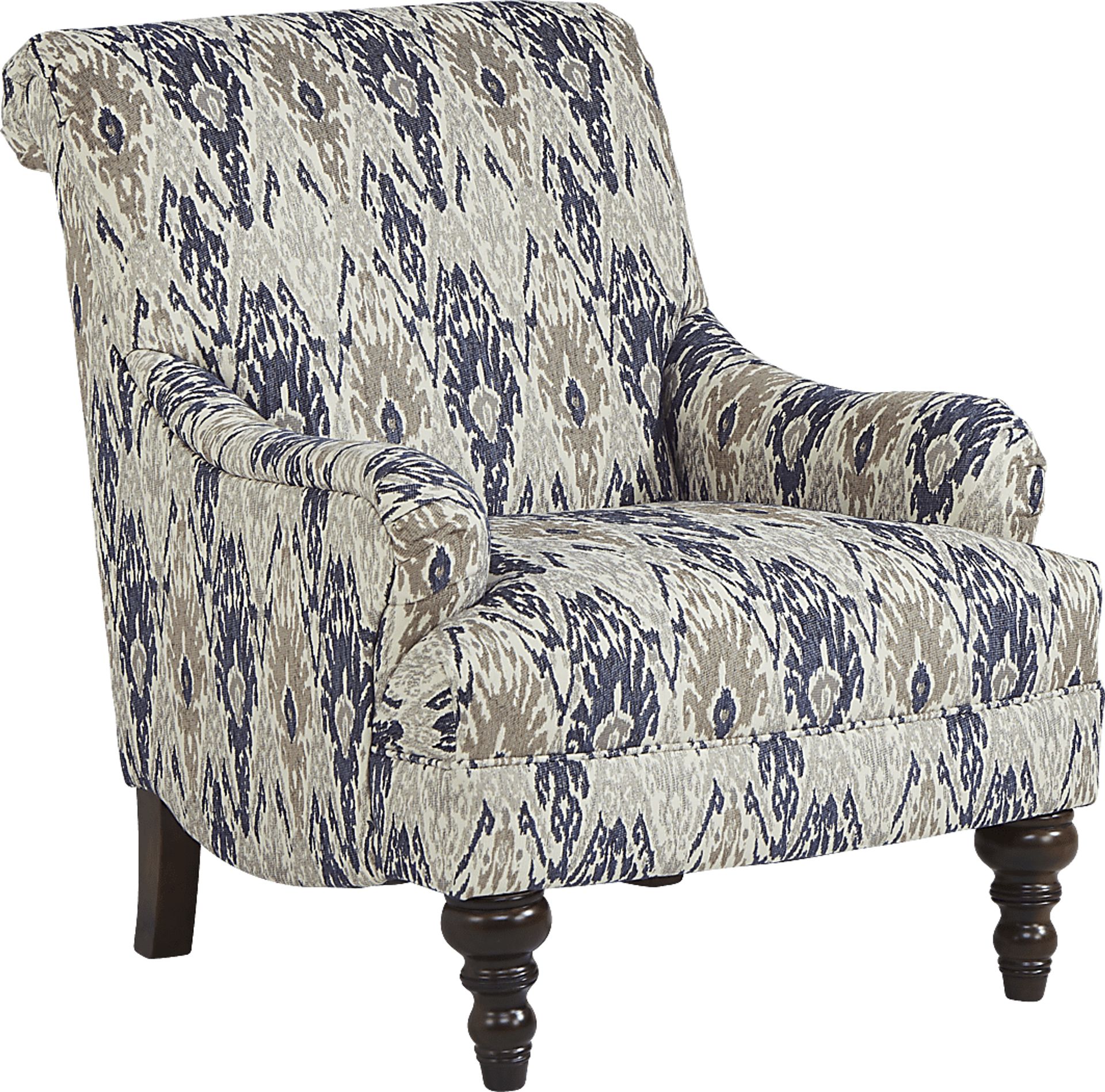 Cindy Crawford Home Greenwich Pointe Navy 8 Pc Living Room - Image 6