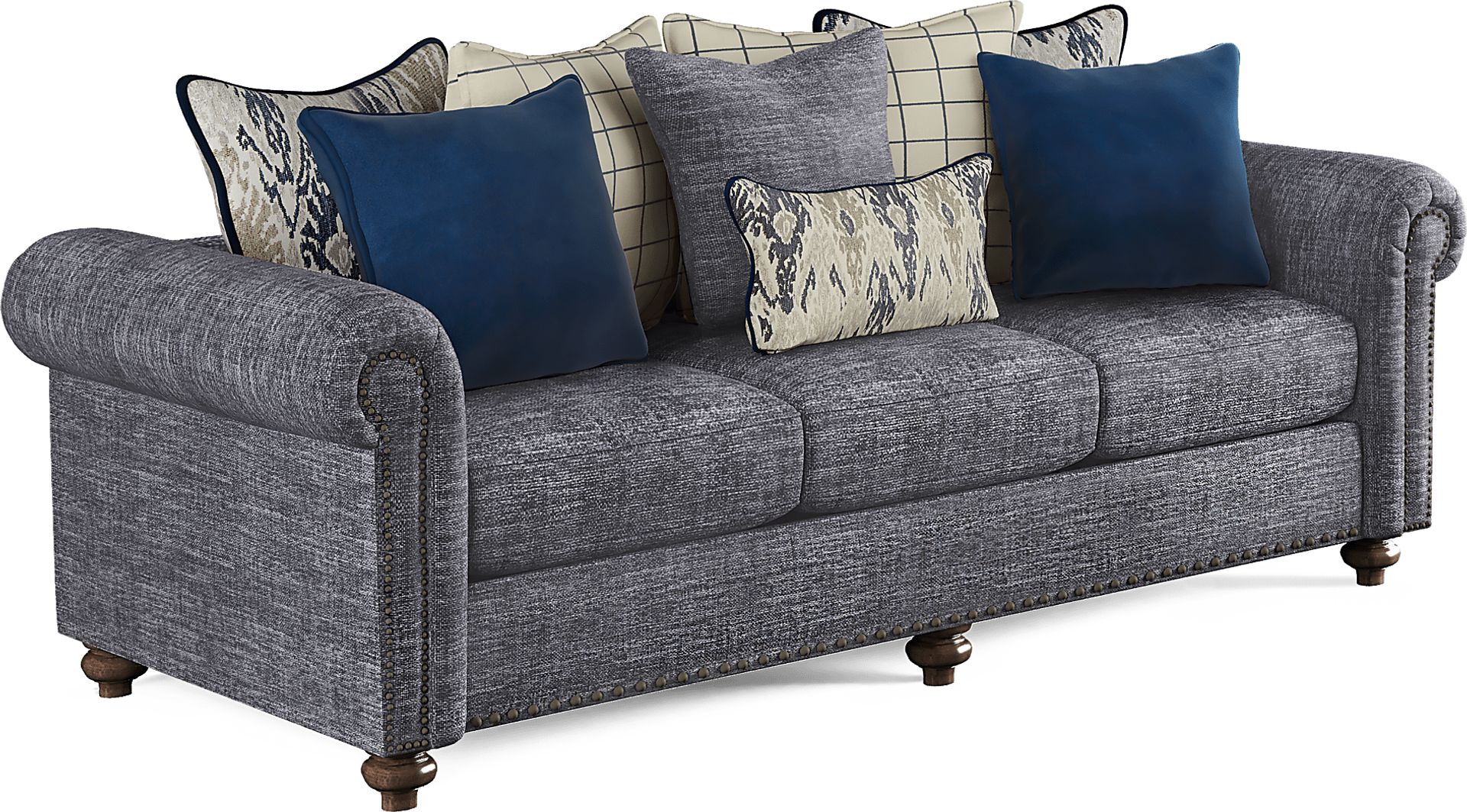 Cindy Crawford Home Greenwich Pointe Navy Gel Foam Sleeper - Image 2