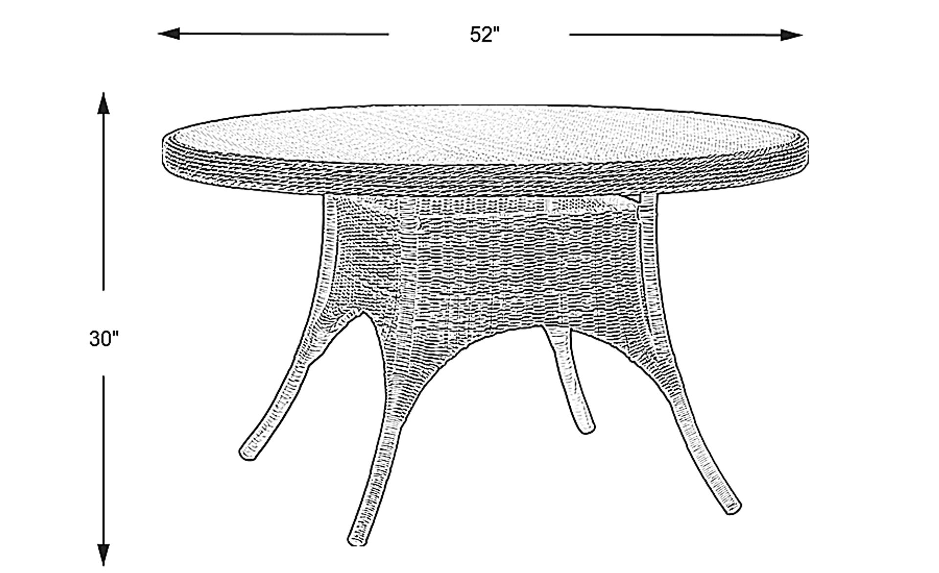 Dimension Image. Please refer to the Dimension Tab on this page for dimension details.