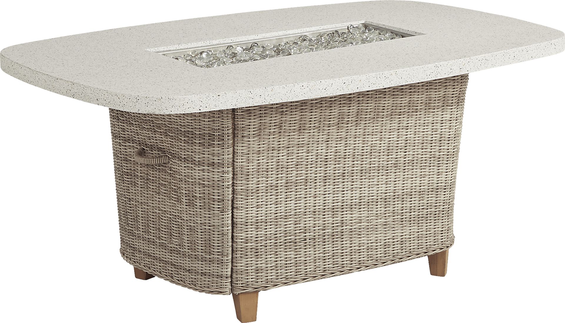 Hamptons Cove Gray Outdoor Fire Pit - Image 3