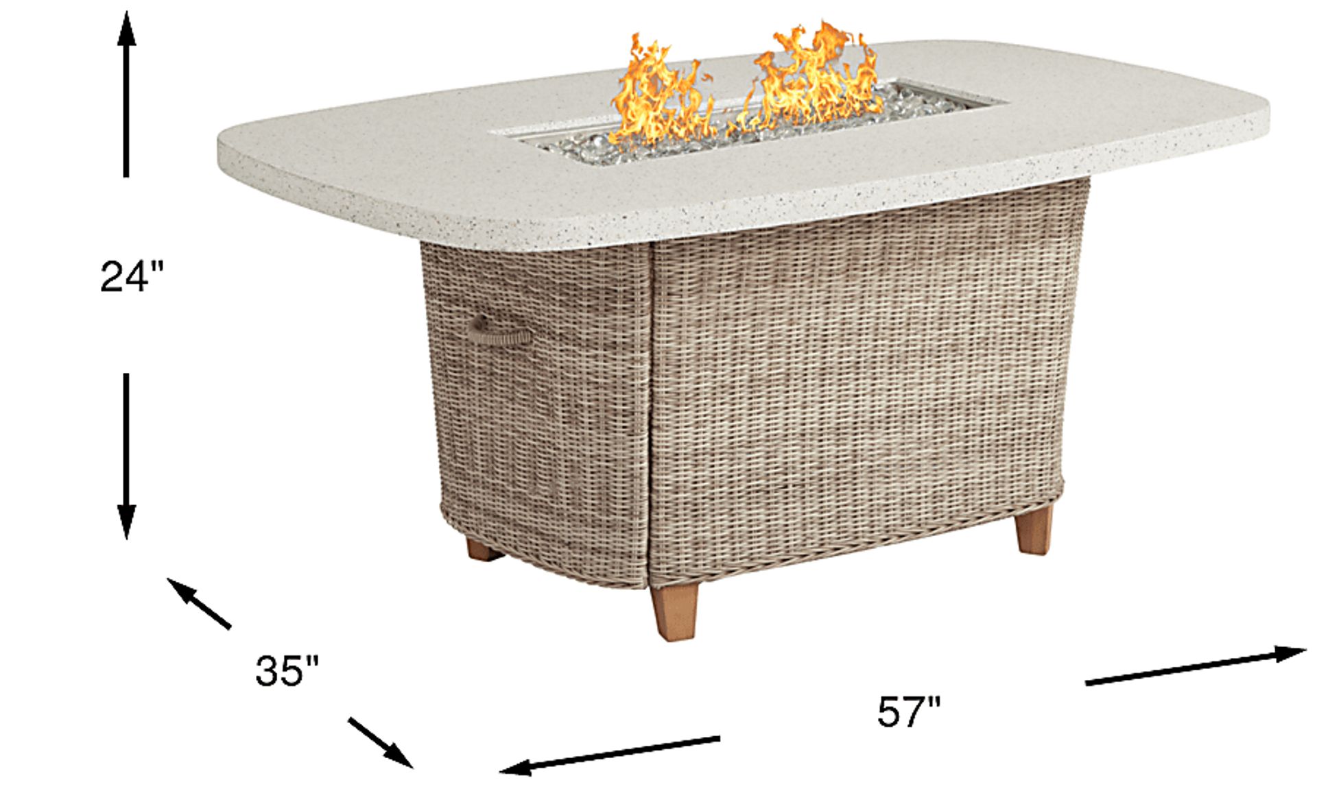 Dimension Image. Please refer to the Dimension Tab on this page for dimension details.
