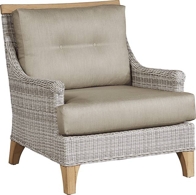Cindy Crawford Home Hamptons Cove Gray 4 Pc Outdoor Seating Set With Pebble Cushions - Thumbnail - Image 4