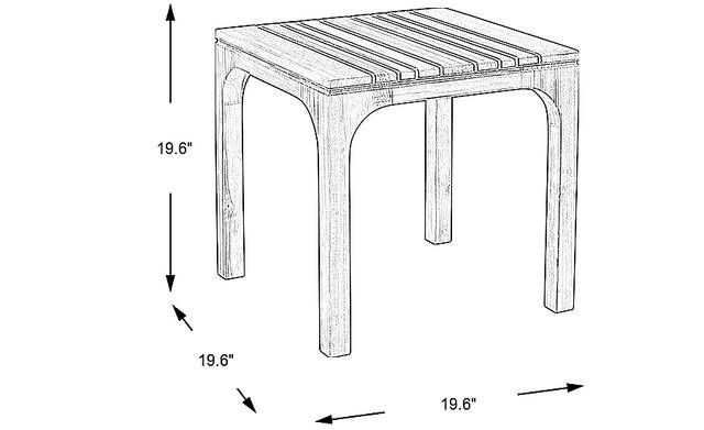 Dimension Image. Please refer to the Dimension Tab on this page for dimension details.