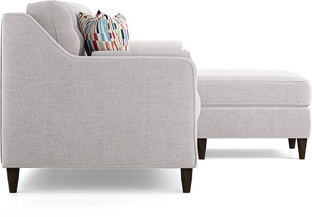 Hanover Dove Chenille Chaise Sofa - Thumbnail - Image 4