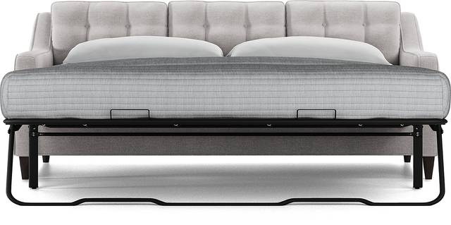 Hanover Dove Chenille Sleeper Chaise Sofa - Thumbnail - Image 4