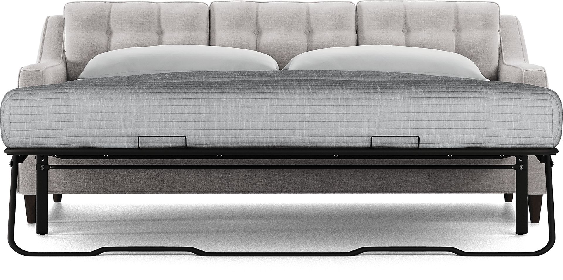 Hanover Dove Chenille Sleeper Chaise Sofa - Image 4