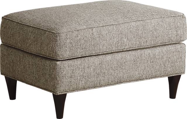 Hanover Gray Textured Ottoman - Thumbnail - Image 2