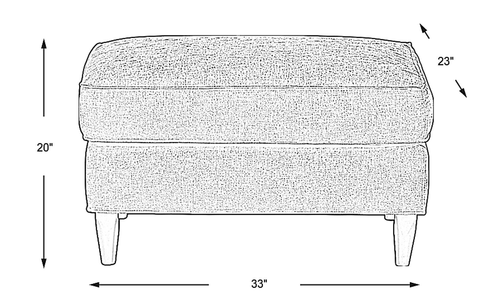 Dimension Image. Please refer to the Dimension Tab on this page for dimension details.