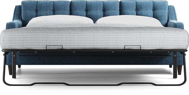 Hanover Ocean Chenille Gel Foam Sleeper Chaise Sofa - Thumbnail - Image 4