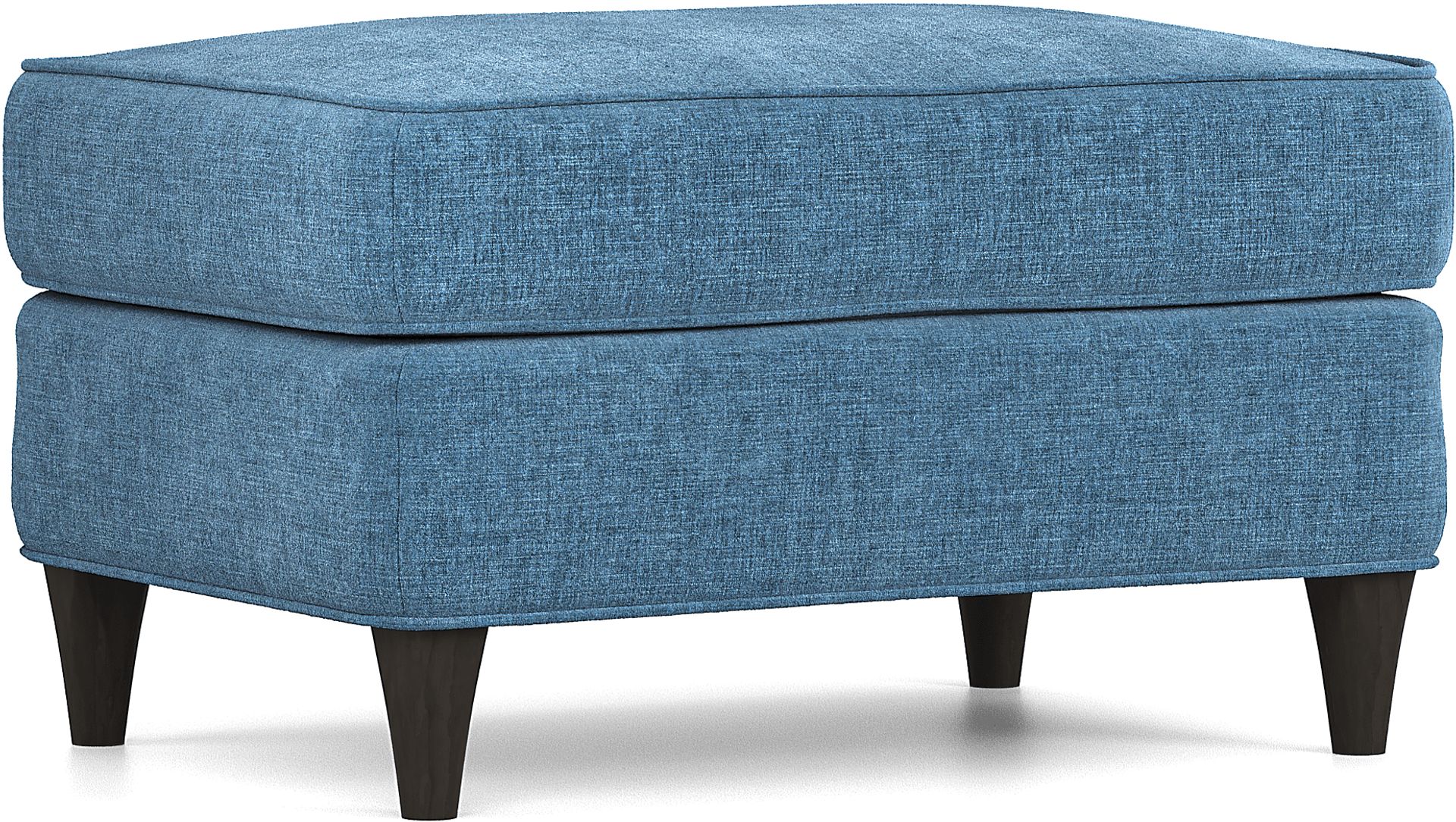 Hanover Ocean Chenille Ottoman - Image 2