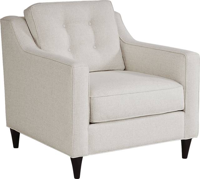 Hanover Off-White Textured Chair - Thumbnail - Image 3