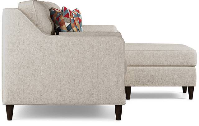 Hanover Off-White Textured Chaise Sofa - Thumbnail - Image 4