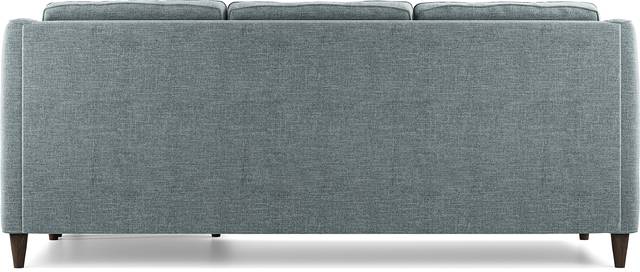 Hanover Teal Chenille 5 Pc Sectional Living Room - Thumbnail - Image 4
