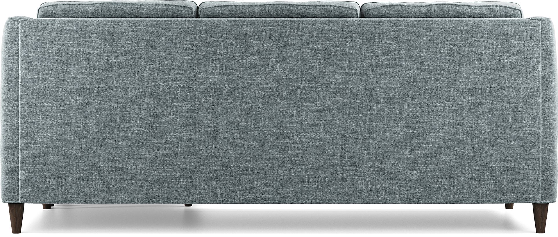 Cindy Crawford Home Hanover Teal Chenille 5 Pc Sectional Living Room - Image 4