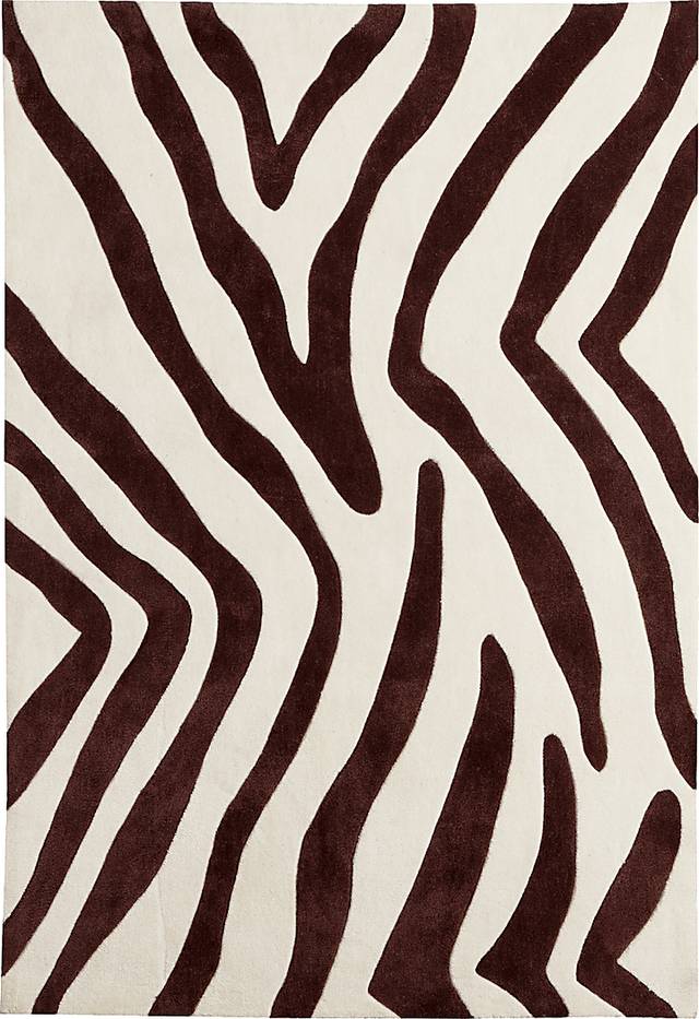 Cindy Crawford Home Hayden 4 x 7 Zebra Rug - Thumbnail - Image 1