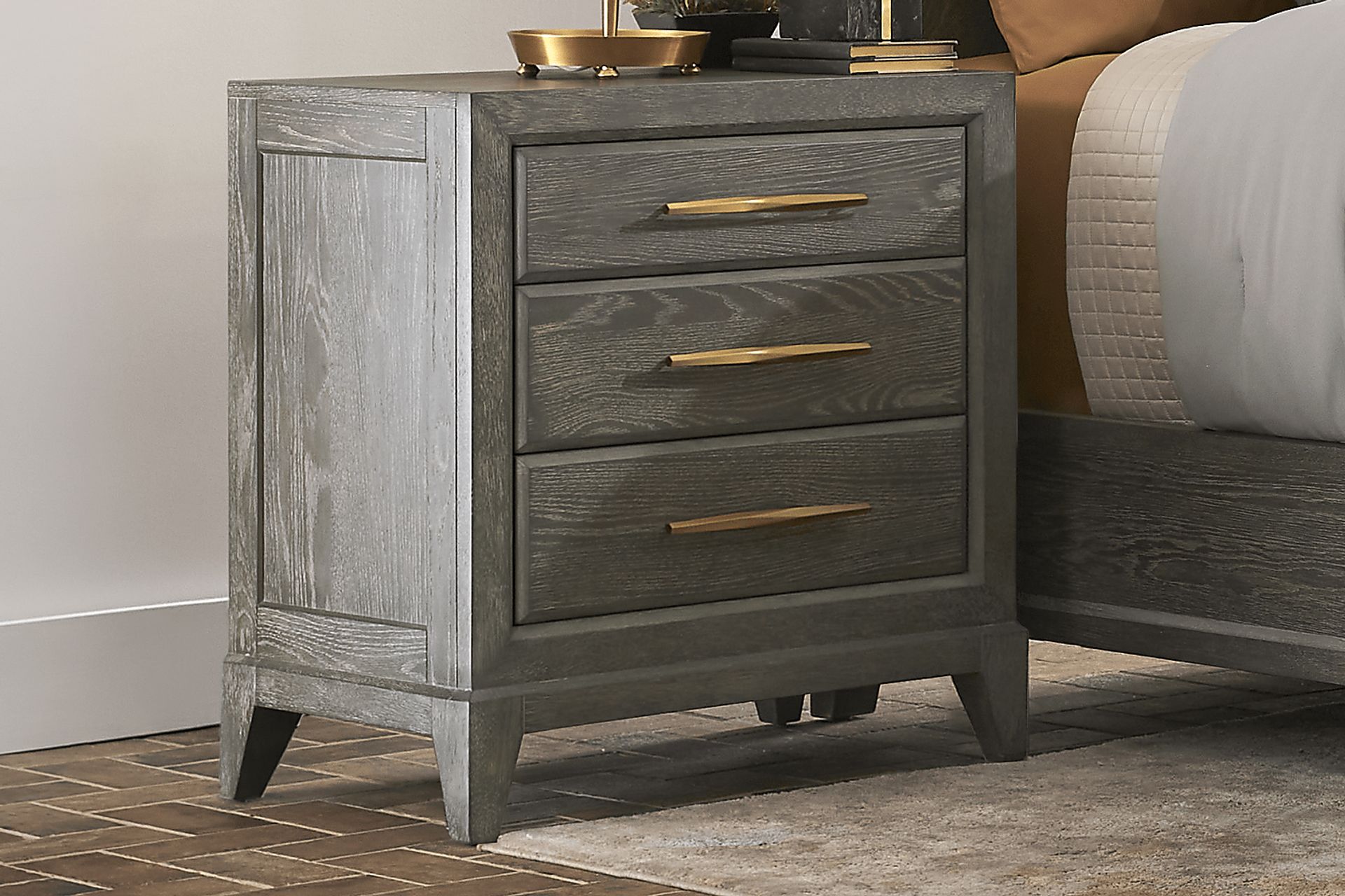 Kailey Park Charcoal 7 Pc Queen Sleigh Bedroom - Image 11
