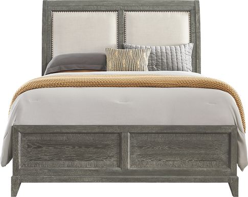 Cindy Crawford Home Kailey Park Charcoal 3 Pc King Sleigh Bed