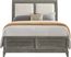 Cindy Crawford Kailey Park Charcoal Gray 3 Pc King Sleigh Bed - Rooms To Go