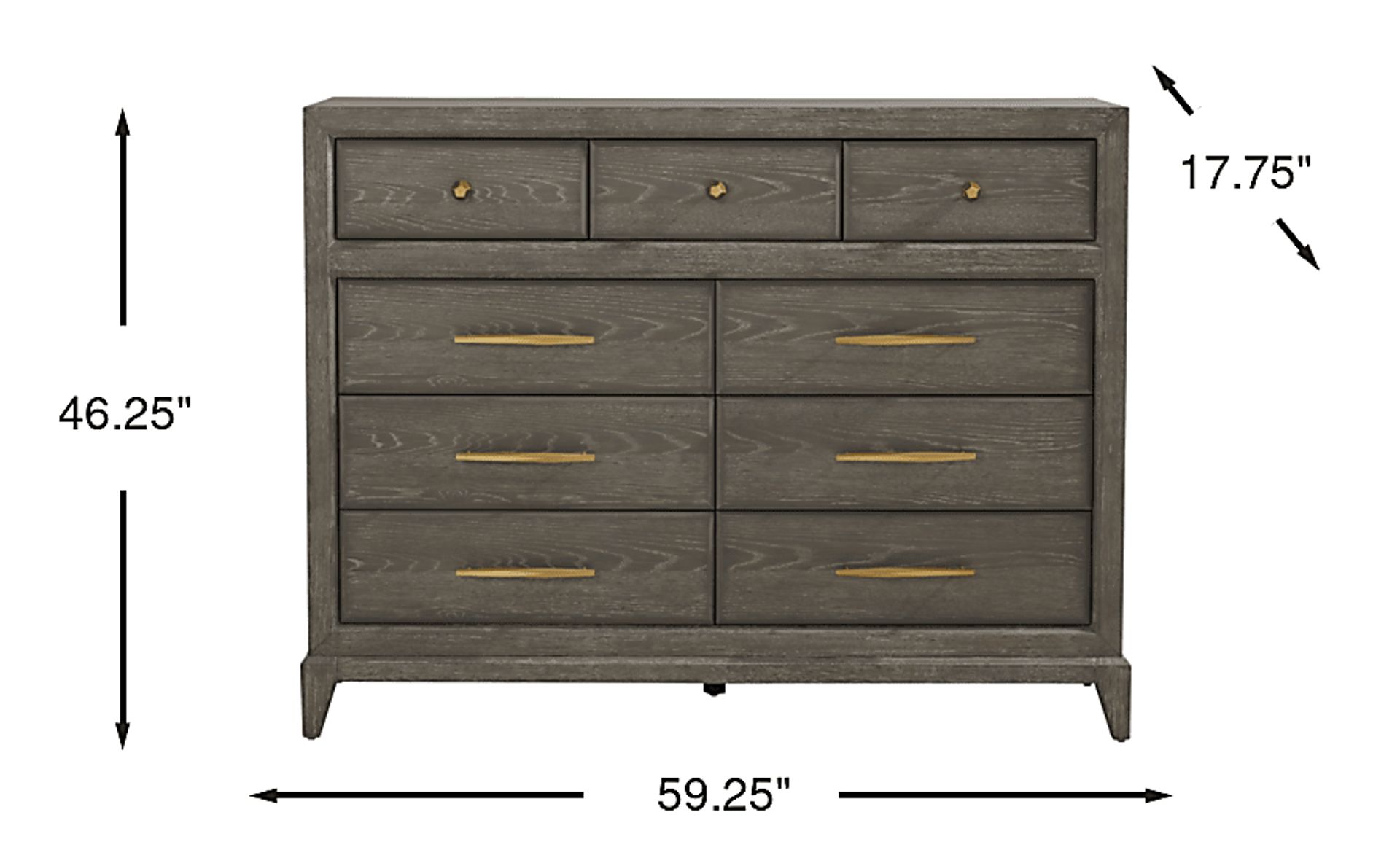 Dimension Image. Please refer to the Dimension Tab on this page for dimension details.