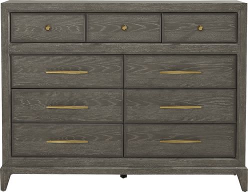 Cindy Crawford Home Kailey Park Charcoal Dresser