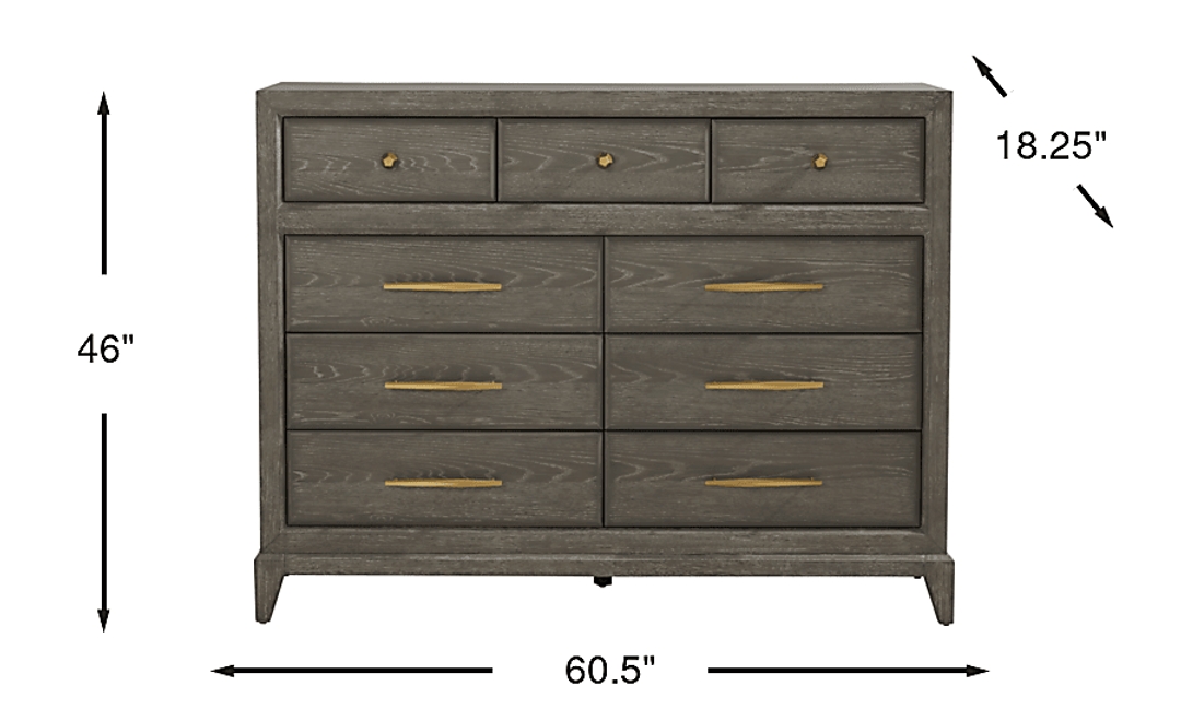 Kailey Park Charcoal Dresser