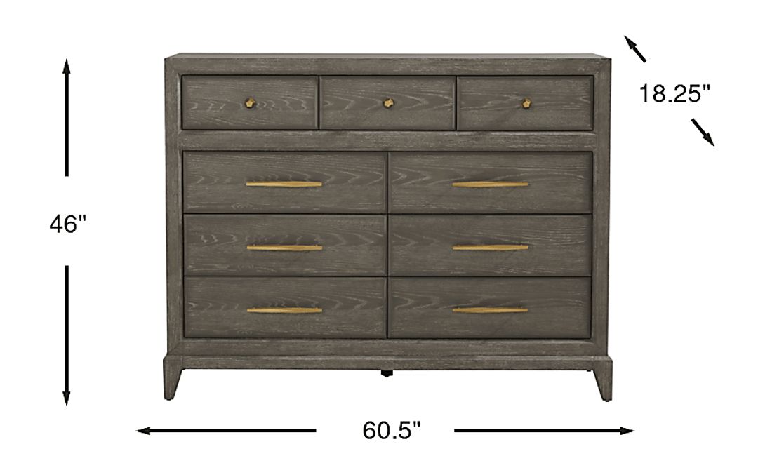 Kailey Park Charcoal Dresser