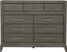 Kailey Park Charcoal 7 Pc King Sleigh Bedroom