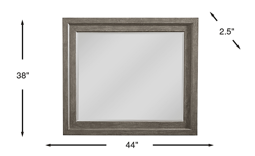Kailey Park Charcoal Mirror