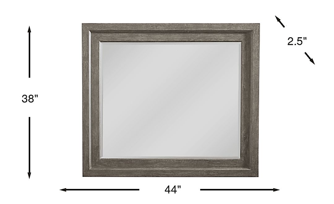 Kailey Park Charcoal Mirror