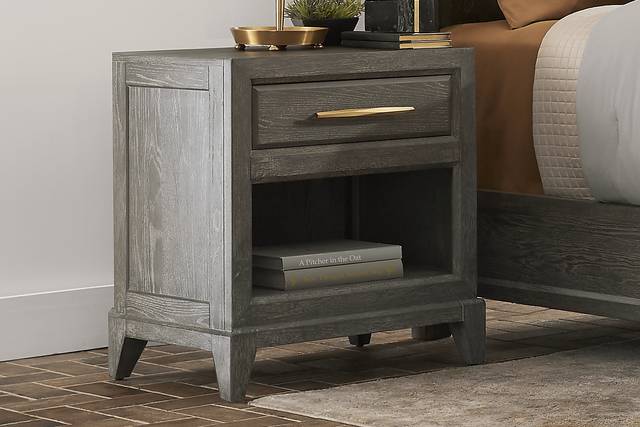 Kailey Park Charcoal Nightstand - Thumbnail - Image 2