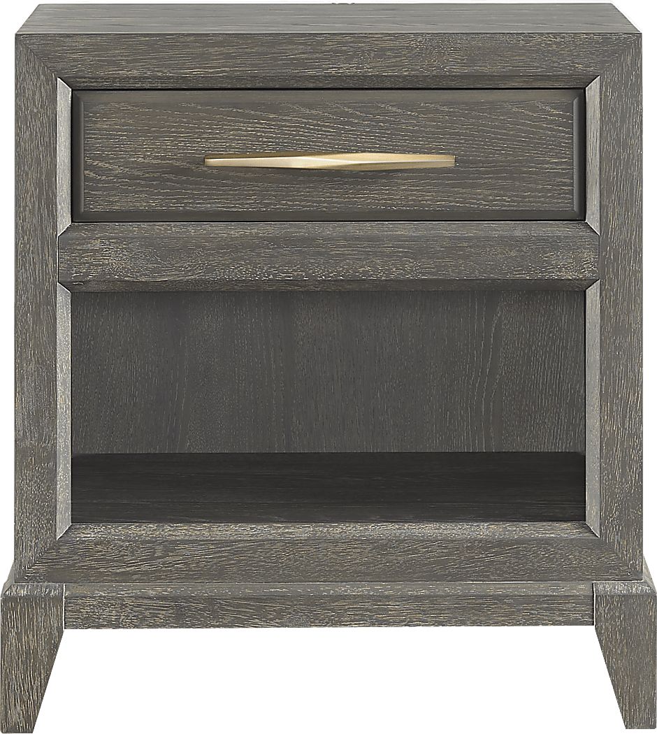 Kailey Park Charcoal Nightstand