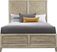 Cindy Crawford Home Kailey Park Light Oak 3 Pc King Panel Bed