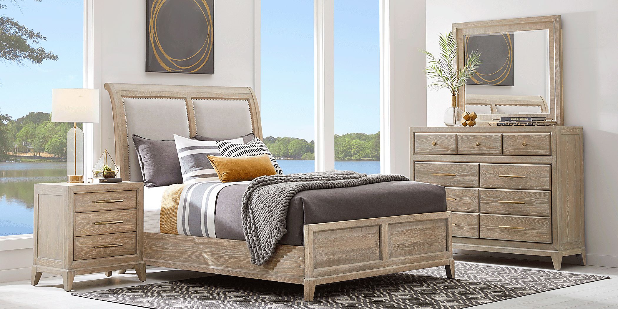 Rooms to go king deals size bed