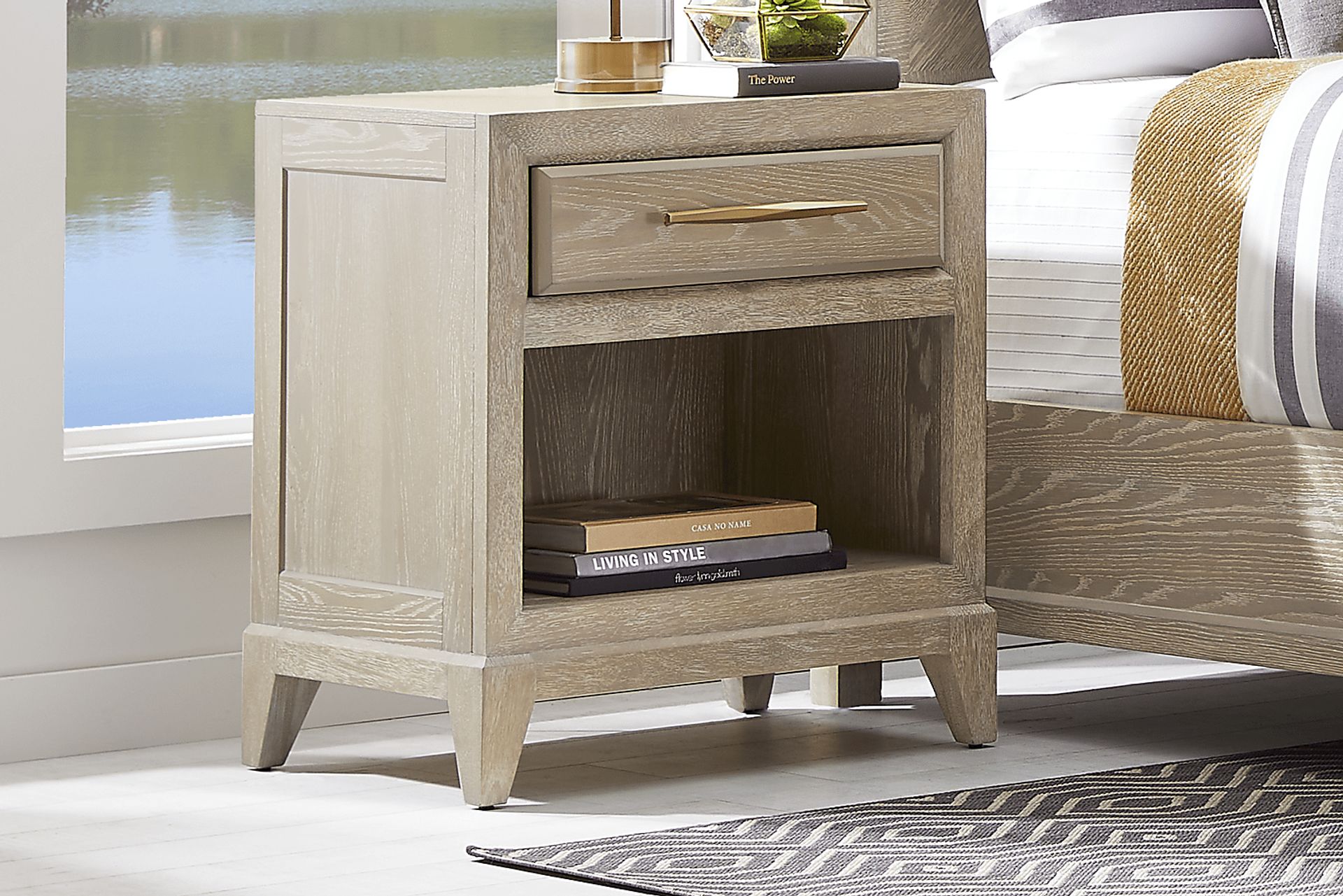 Kailey Park Light Oak Nightstand - Image 2
