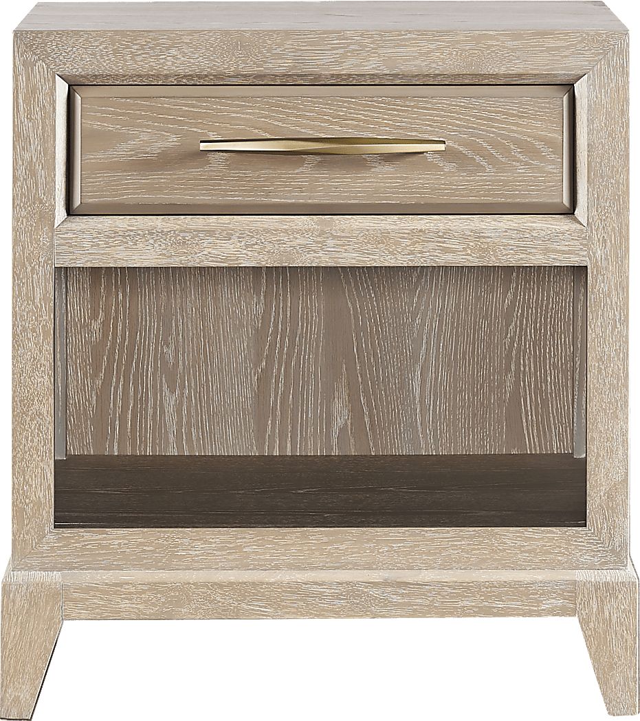 Kailey Park Light Oak Finish Nightstand