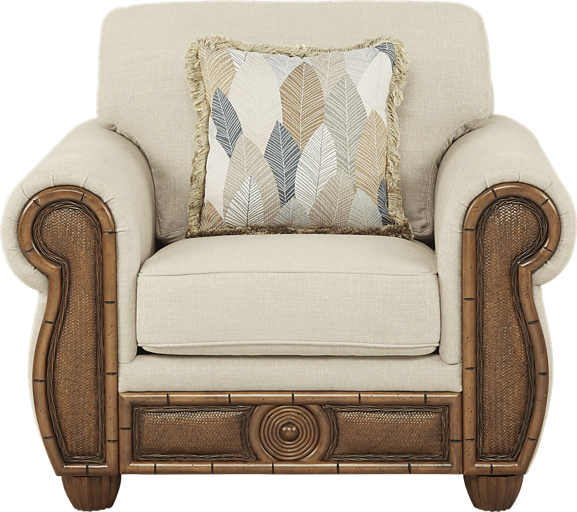 Cindy Crawford Home Key West Palms Sand Chair - Image 2