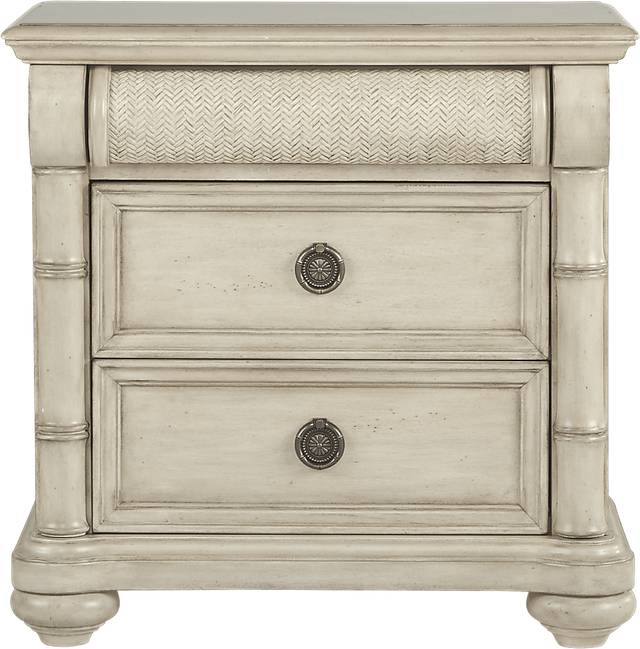Cindy Crawford Home Key West Sand Drawer Nightstand - Thumbnail - Image 1