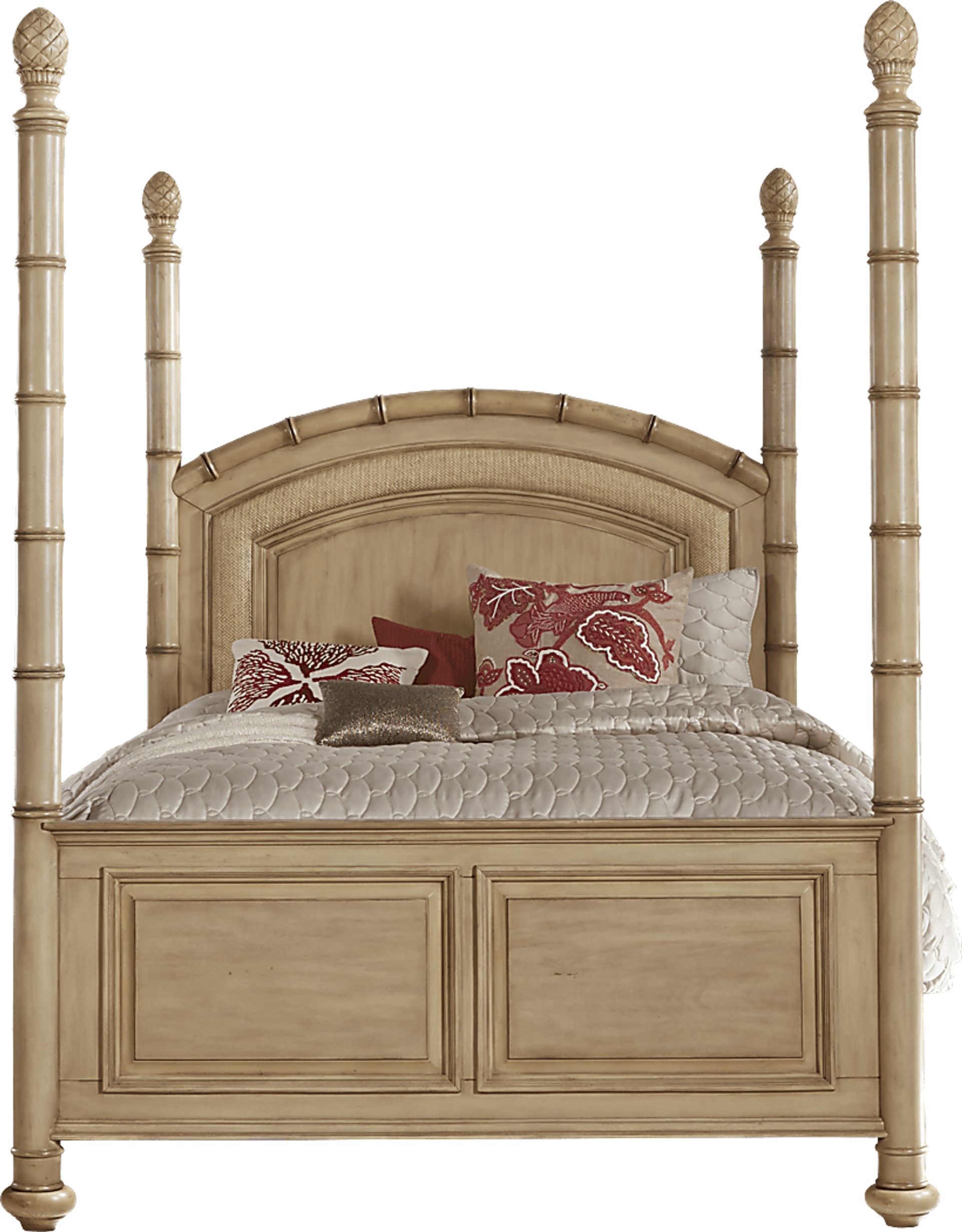 Cindy Crawford Home Key West Sand Poster 3 Pc Queen Bed - Image 1