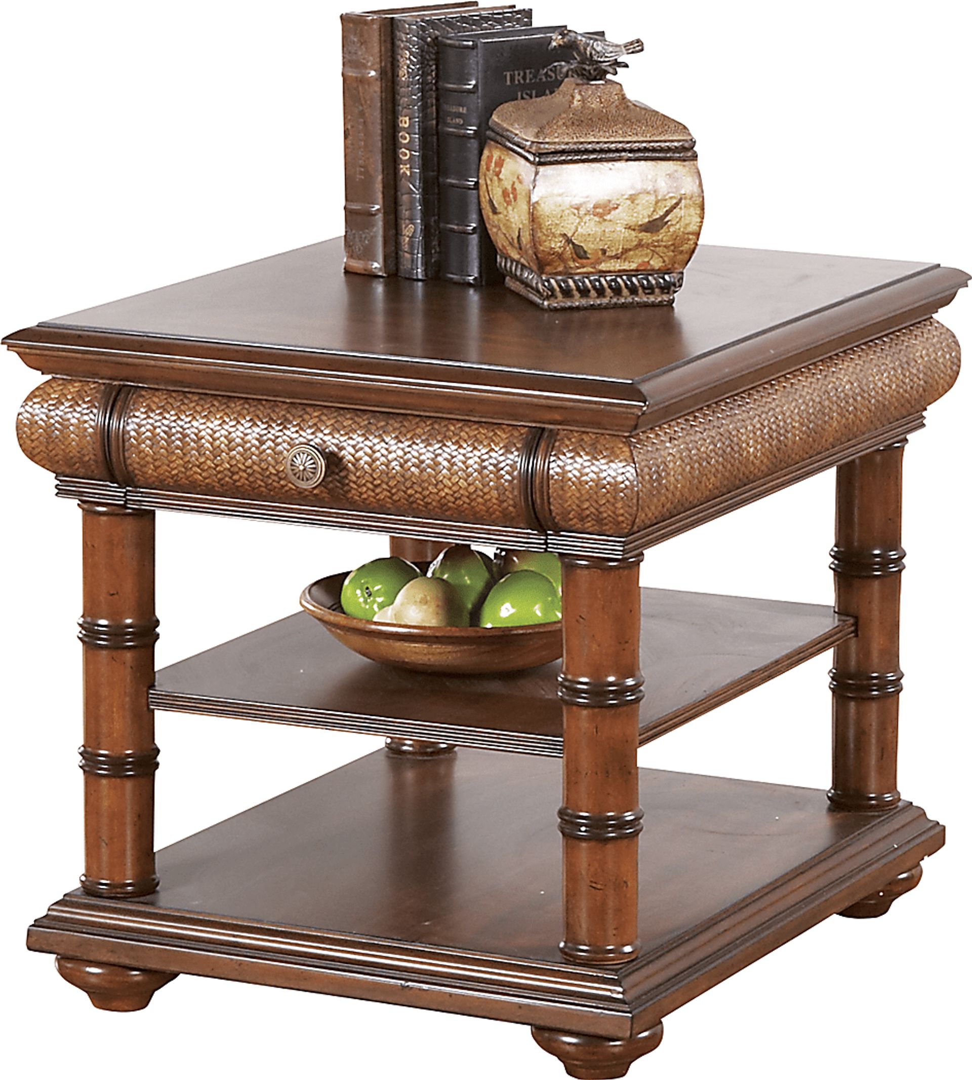 Cindy Crawford Home Key West Palms Sand 7 Pc Living Room - Image 5