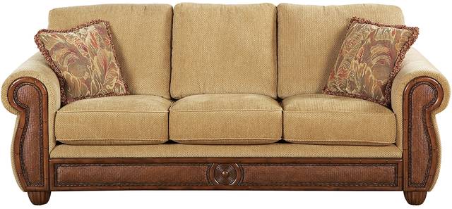 Cindy Crawford Home Key West Tan Sleeper - Thumbnail - Image 1