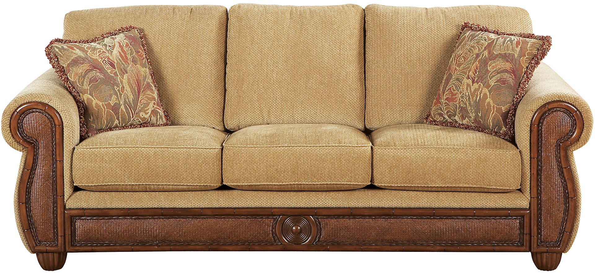 Cindy Crawford Home Key West Tan Sleeper - Image 1