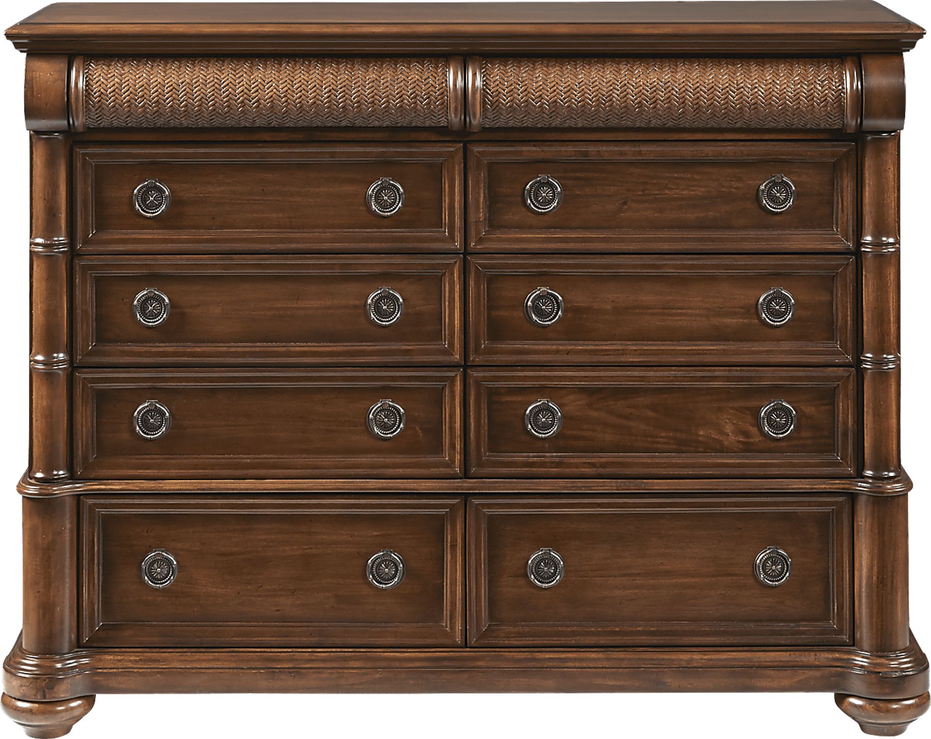 Cindy Crawford Home Key West Tobacco Dresser - Image 1